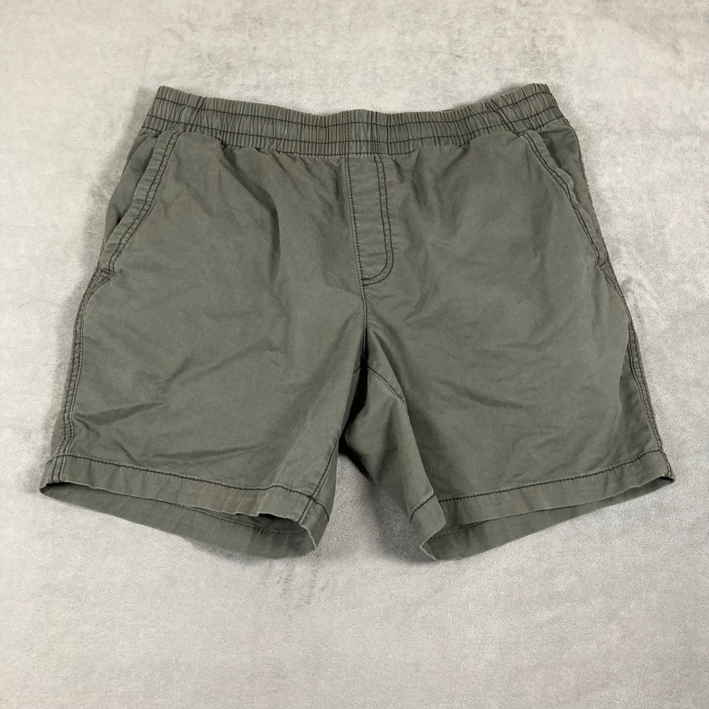 Sonoma Goods For Life Mens Medium Elastic Waist Cotton Blend Shorts